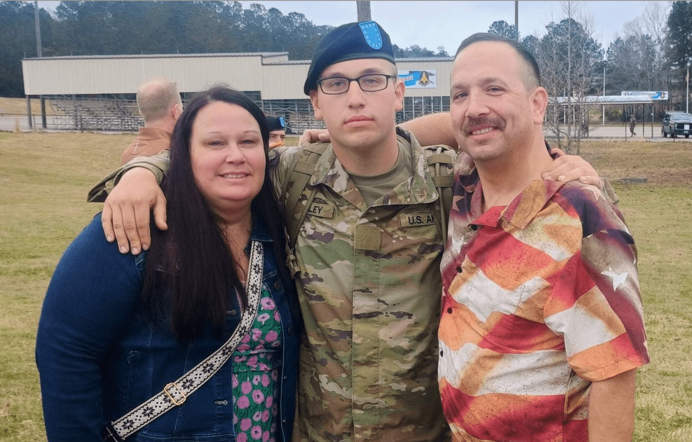 Eric Seeley volunteering in the community