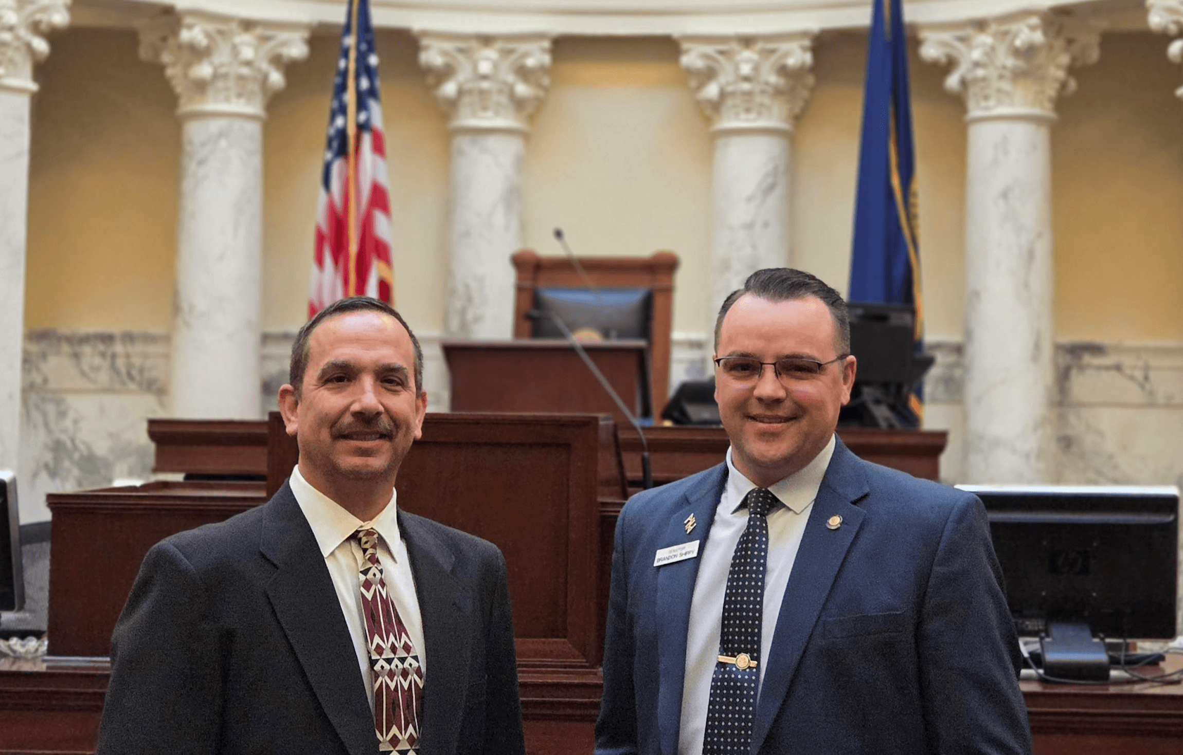 Eric Seeley on the campaign trail in Idaho